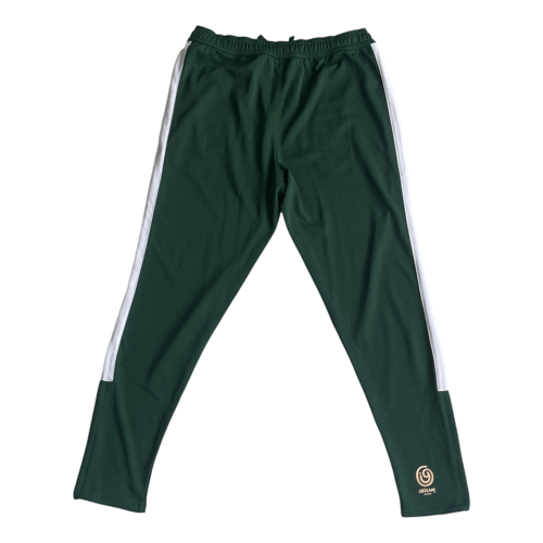 White Stripe Green Joggers